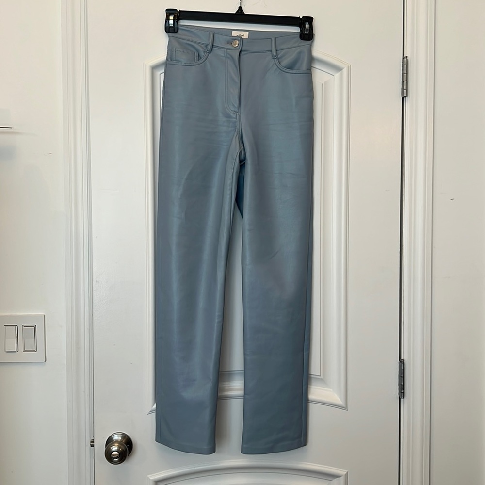 ARITZIA Wilfred Faux Leather Pants